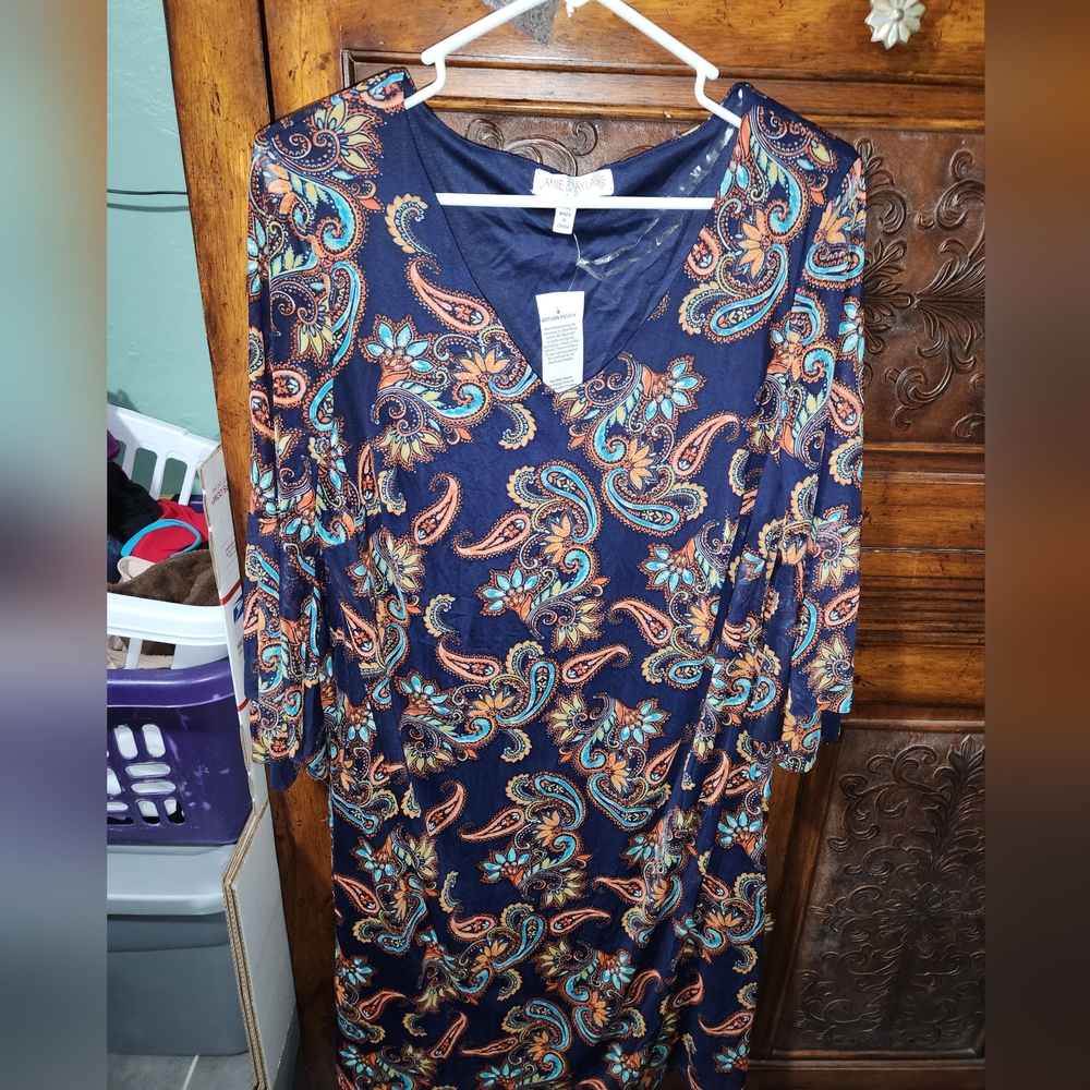 Jamie & Layla paisley dress